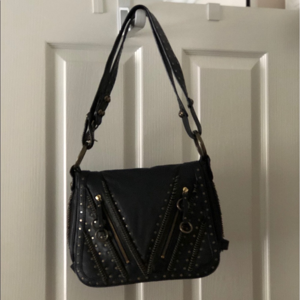 Isabella Fiore Brown Leather Bag